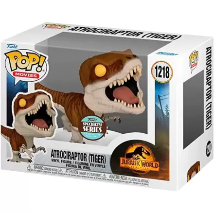 POP figurica Jurassic World 3 Atrociraptor Tiger Exclusive termékfotója