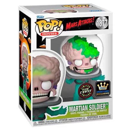 Funko POP figura Mars Attacks Martian Soldier Exclusive Chase fotografija izdelka