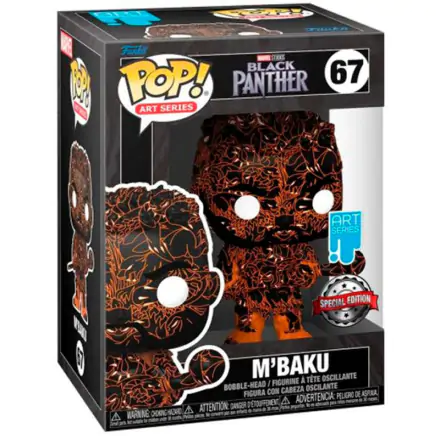 Black Panther Legacy POP! Artist Series Vinil Figura M'Baku 9 cm termékfotója