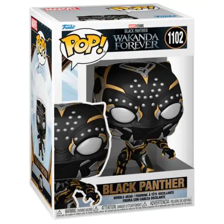 Black Panther: Wakanda Forever POP! Marvel Vinil Figura Black Panther 9 cm termékfotója