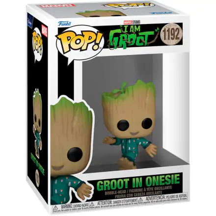 I Am Groot POP! Vinilna Figura Groot PJs (dancing) 9 cm termékfotója