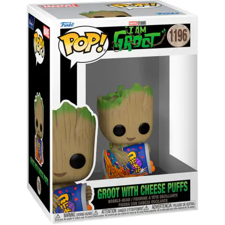 I Am Groot POP! Vinilna figura Groot s sirovimi puhki 9 cm termékfotója