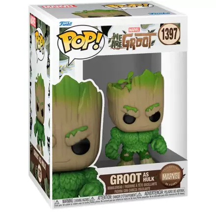 Funko POP figurica Marvel We Are Groot - Groot kot Hulk termékfotója