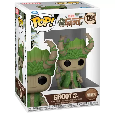 Funko POP figurica Marvel We Are Groot - Groot kot Loki termékfotója