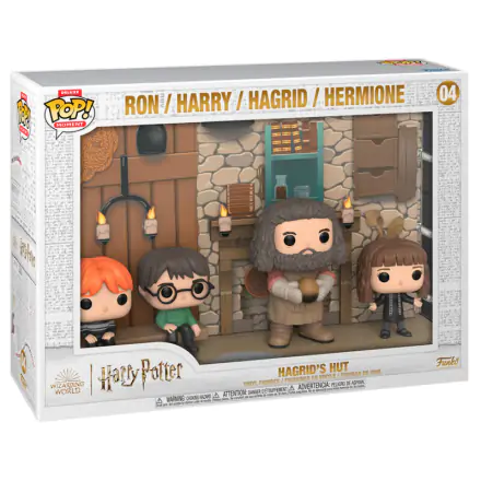 Harry Potter POP Moments Deluxe Vinilne Figure 4-Pack Hagrid's Hut 9 cm termékfotója