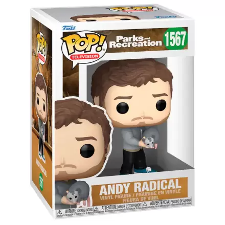 Funko POP figurica Parks and Recreation Andy Radical termékfotója