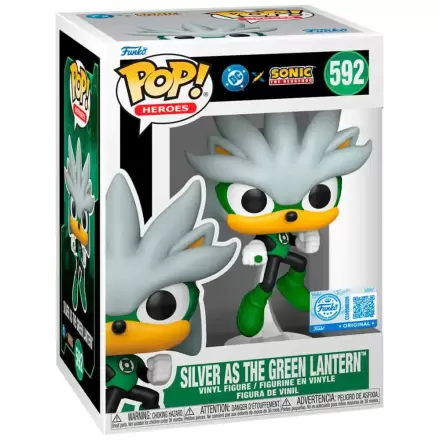 Funko POP figura Sonic The Hedgehog DC Comics Silver As the Green Lantern Ekskluzivno fotografija izdelka