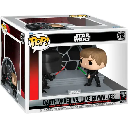 Star Wars Return of the Jedi 40th Anniversary POP Moment! Vinilne figurice, 2-Pack Luke vs Vader 9 cm termékfotója