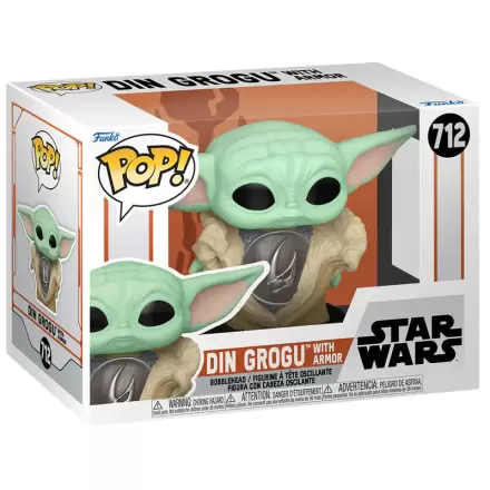 Funko POP figurica Star Wars The Mandalorian Din Grogu with Armor termékfotója