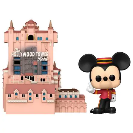 Walt Disney World 50th Anniversary POP! Town Vinilna Figura Hollywood Tower Hotel in Mickey Mouse 9 cm termékfotója