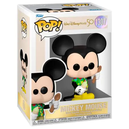 Walt Disney World 50th Anniversary POP! Disney Vinyl Figurica Aloha Mickey Mouse 9 cm termékfotója