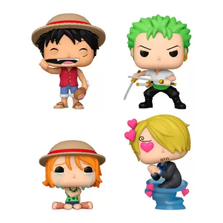 Funko POP paket 4 figure One Piece Exclusive termékfotója