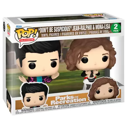  блистер 2 figurici Funko POP Parks and Recreation Dont Be Suspicious Jean-Ralphio & Mona-Lisa termékfotója