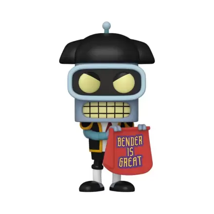 Futurama Pop! Animation Vinil Figura Bender (Matador) 9 cm termékfotója