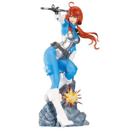 G.I. Joe Bishoujo PVC kip 1/7 Scarlett 25th Anniversary Sky Blue Color Ver. 23 cm fotografija izdelka