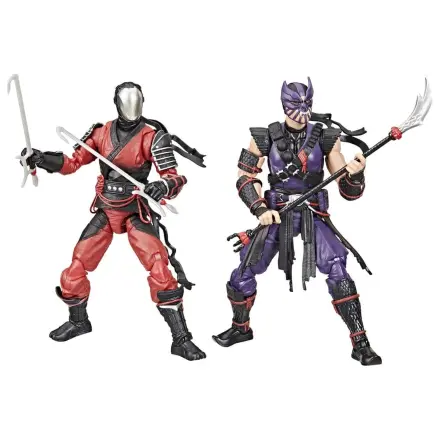 G.I. Joe Classified Series Akcijski figurici 2-Pack #160 Cobra Ninjas Slice & Dice 15 cm fotografija izdelka