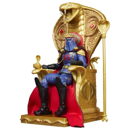 G.I. Joe Classified Series akcijska figura Cobra Commander in Dress Uniform & Throne 15 cm fotografija izdelka