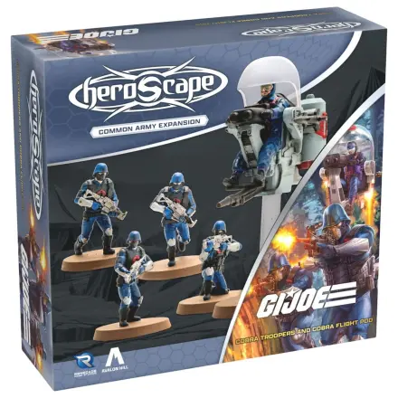 G.I.Joe Heroscape Razširitev Vojske Cobra Troopers & Cobra Flight Pod (Skupno) Angleška Različica fotografija izdelka
