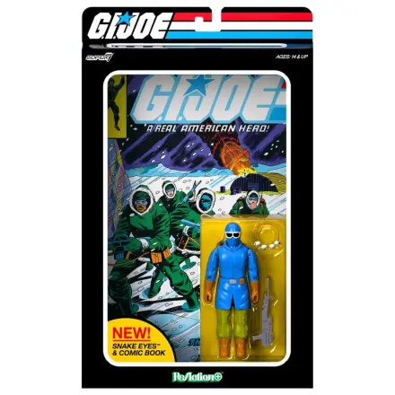 G.I. Joe ReAction+ akcijska figura Snake Eyes (Skybound Comic Box Series, Issue #2) fotografija izdelka