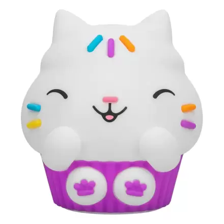 Gabby´s Dollhouse Squishy Glo silikonska lučka Cakey Cat 15 cm fotografija izdelka