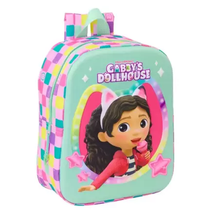 Gabbys Dollshouse tridimenzionalni nahrbtnik 27 cm fotografija izdelka