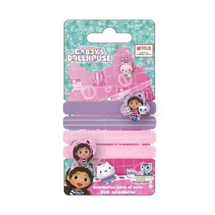 Gabbys Dollshouse komplet 4 scrunchie elastik za lase fotografija izdelka
