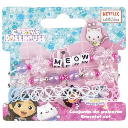 Gabi's Dollhouse Meow zapestnice komplet 3-pak fotografija izdelka