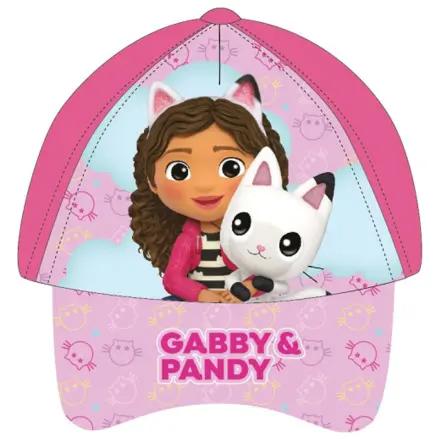 Gabby's Dollhouse Pandy Paws roza otroška kapa s šiltom 54 cm fotografija izdelka