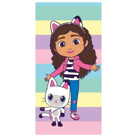 Gabi's Dollhouse Pastel Stripes Brisača fotografija izdelka