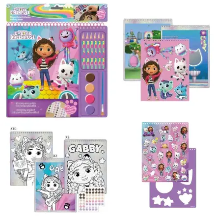 Gabby's Dollhouse pobarvanka z aktivnostmi fotografija izdelka