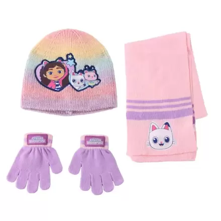 Gabbys Dolls House zimski komplet snood kapa rokavice fotografija izdelka