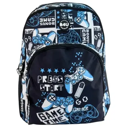 Gamer Press Start šolska torba, torba 44 cm fotografija izdelka
