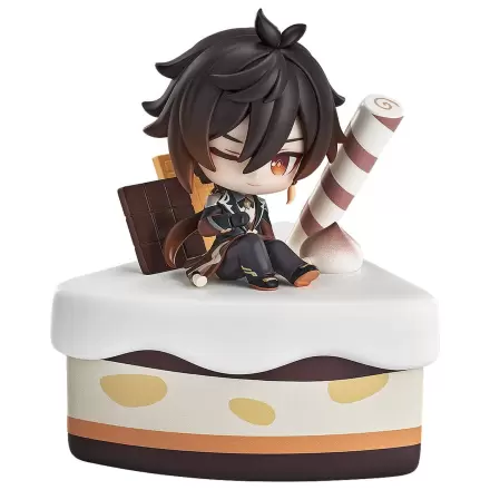 Genshin Impact Wondrous Travels Series Figurica Zhongli Chibi 12 cm fotografija izdelka