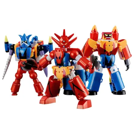 Getter Robo G akcijska figura 3-paket Dynamic Change Getter Robo G 13 cm fotografija izdelka