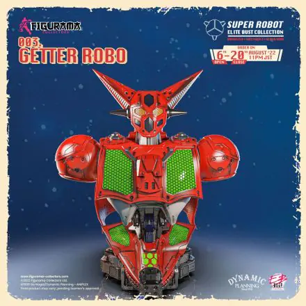 Getter Robo Super Robot Elite doprsni kip 1/3 Getter Robo 26 cm termékfotója