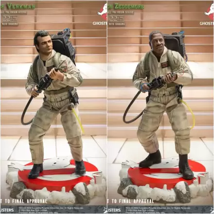 Ghostbusters Resin Kip 1/8 Peter Venkmann + Winston Zeddemore Dvojni Komplet 22 cm termékfotója