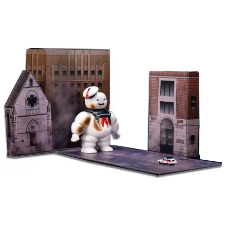 Ghostbusters Puft Marsmellow set filmska scena figura diorama fotografija izdelka