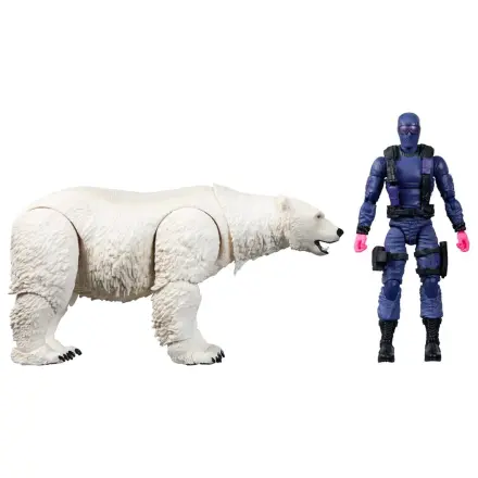 GI Joe Classified Series akcijska figura Snake Eyes with Polar Bear 15 cm fotografija izdelka