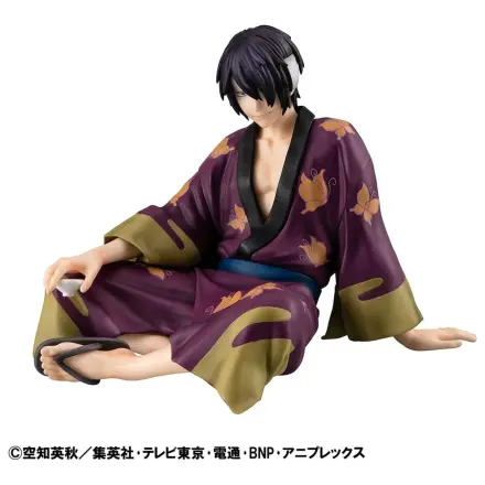 Gintama G.E.M. serija PVC kip Takasugi San Palm Size 9 cm fotografija izdelka