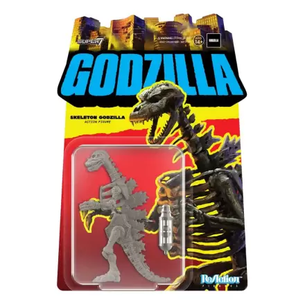 Godzilla Toho ReAction akcijska figura Godzilla Skeleton Grey 10 cm fotografija izdelka