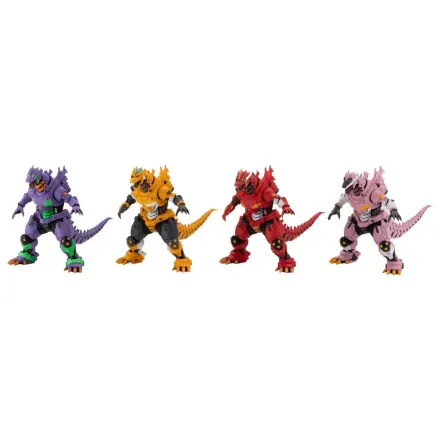 Godzilla x Evangelion Gekizou Series Kipci 4-paket Type-3 Kiryu Eva colour Ver. 9 cm fotografija izdelka