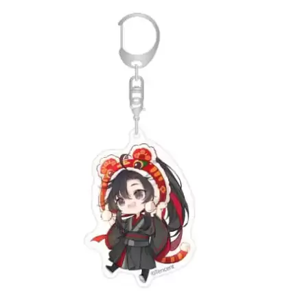 Grandmaster of Demonic Cultivation Akrilni obesek za ključe Wei Wuxian Chibi Style 7 cm termékfotója