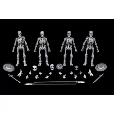 Akcijske figure Graveyard Skeletons 4-Pack Graveyard Skeletons fotografija izdelka