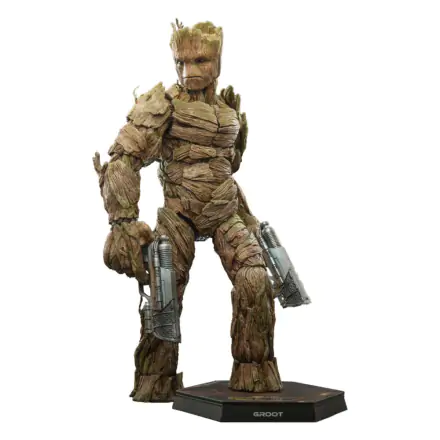 Guardians of the Galaxy Vol. 3 Movie Masterpiece akcijska figura 1/6 Groot 32 cm termékfotója