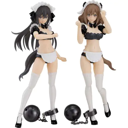 Guilty Princess Plastic Model Kit PLAMAX GP-07 Underwear Body Girl Ran & Jelly: Maid Ver. Set 16 cmGuilty Princess plastični model komplet PLAMAX GP-07 Underwear Body Girl Ran & Jelly: Maid Ver. Set 16 cm termékfotója