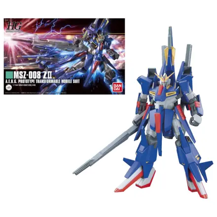 Gundam 1/144 HGUC Z II Model Komplet fotografija izdelka