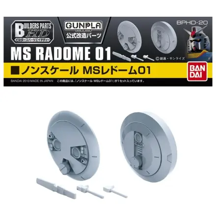 Gundam Builders Parts HD MS Radome 01 Model Komplet fotografija izdelka