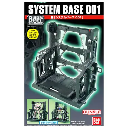 Gundam Builders Parts System Base 001 model komplet fotografija izdelka