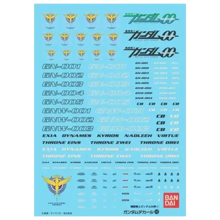 Gundam Decal 46 Gundam 00 Večnamenski 1 fotografija izdelka