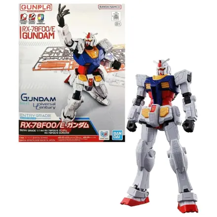 GUNDAM Entry Grade 1/144 RX-78F00/E Gundam Model komplet fotografija izdelka